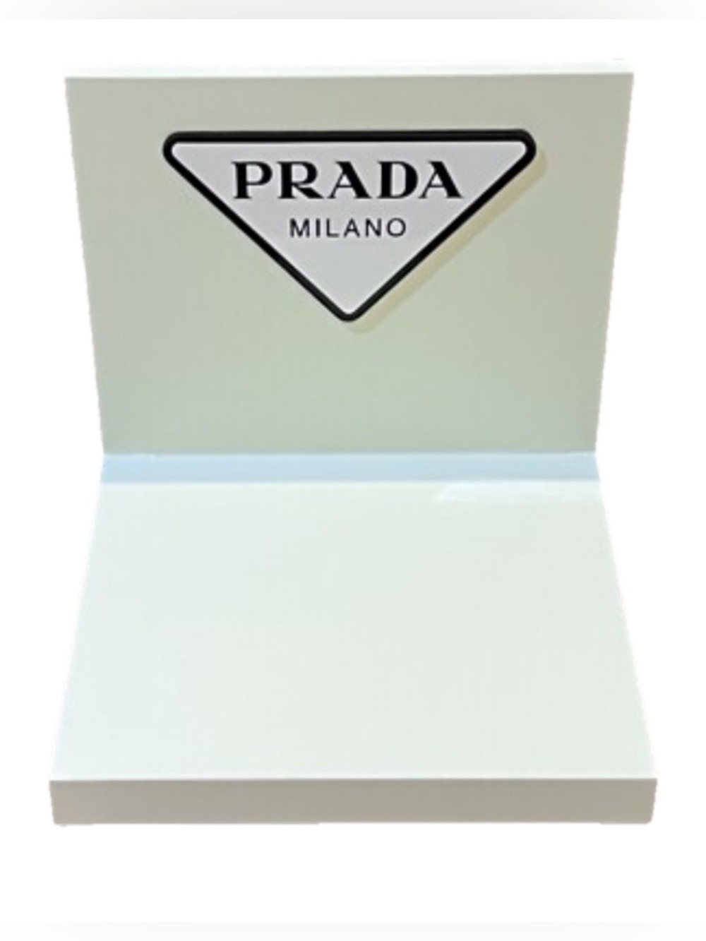 New Prada Milano White Display Stand